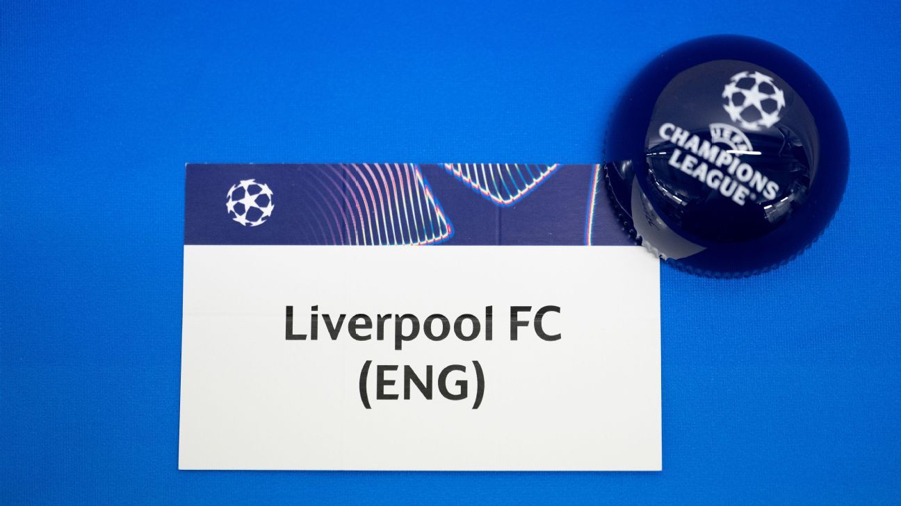 Liverpool’s Champions League draw: Real, Atlético Madrid and Inter