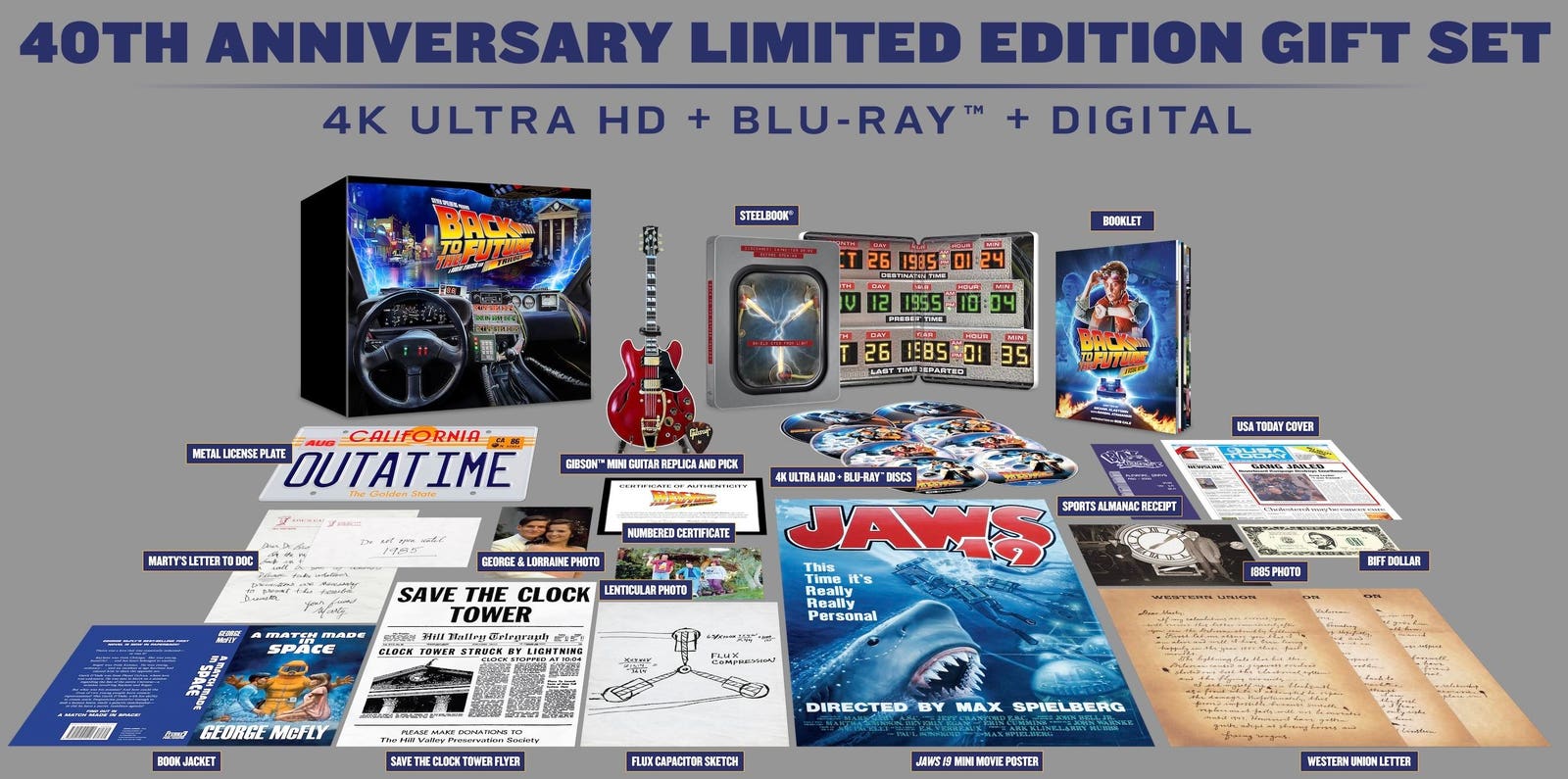 ‘Back To The Future’ Trilogy Gets New 40th Anniversary Steelbook 4K Blu-Ray Release—With Over 90 Minutes Of New Bonus Features