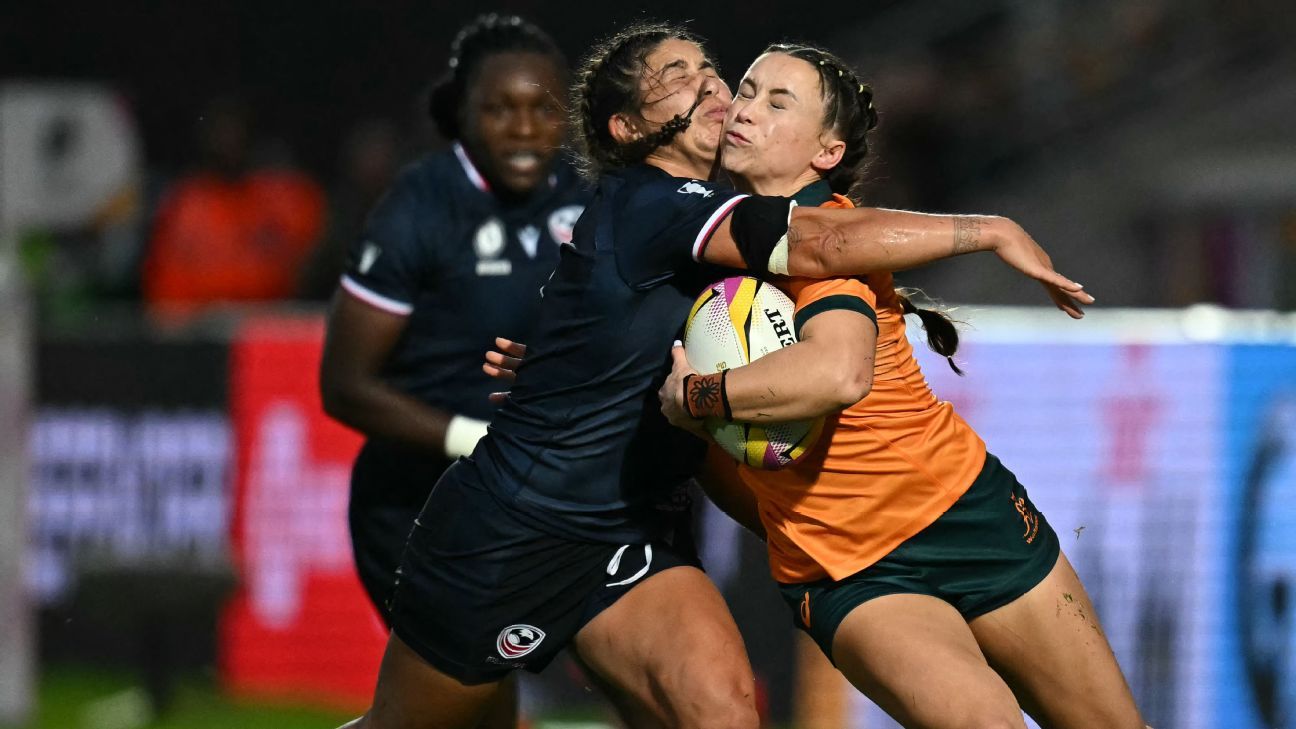 Women’s Rugby World Cup: Frustration for Australia after discipline proves costly