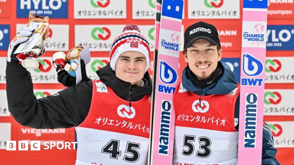Marius Lindvik & Johann Andre Forfang: Ski jumpers banned over jumpsuits