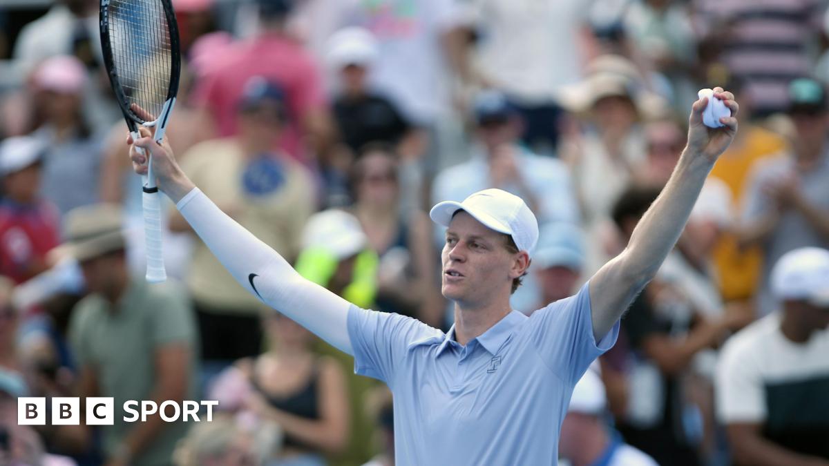Cincinnati Open: Jannik Sinner beats Terence Atmane to reach final on 24th birthday