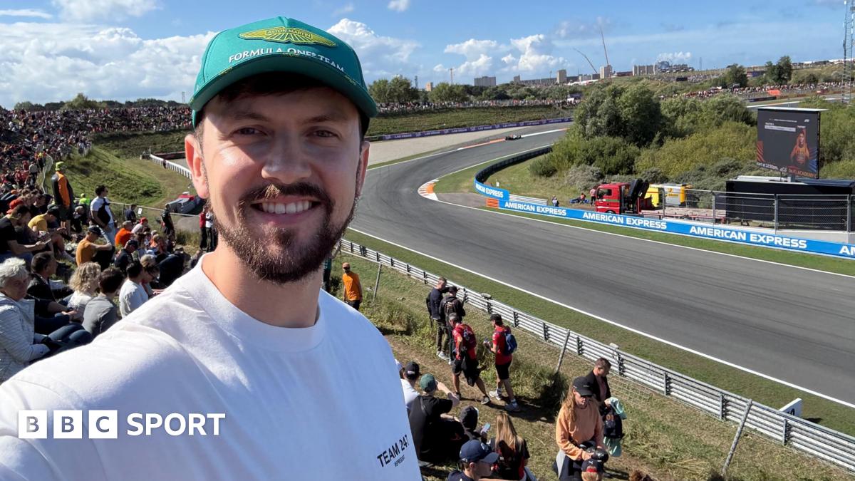 Dutch Grand Prix: Meet man trying to go to all 24 F1 races on £20K budget