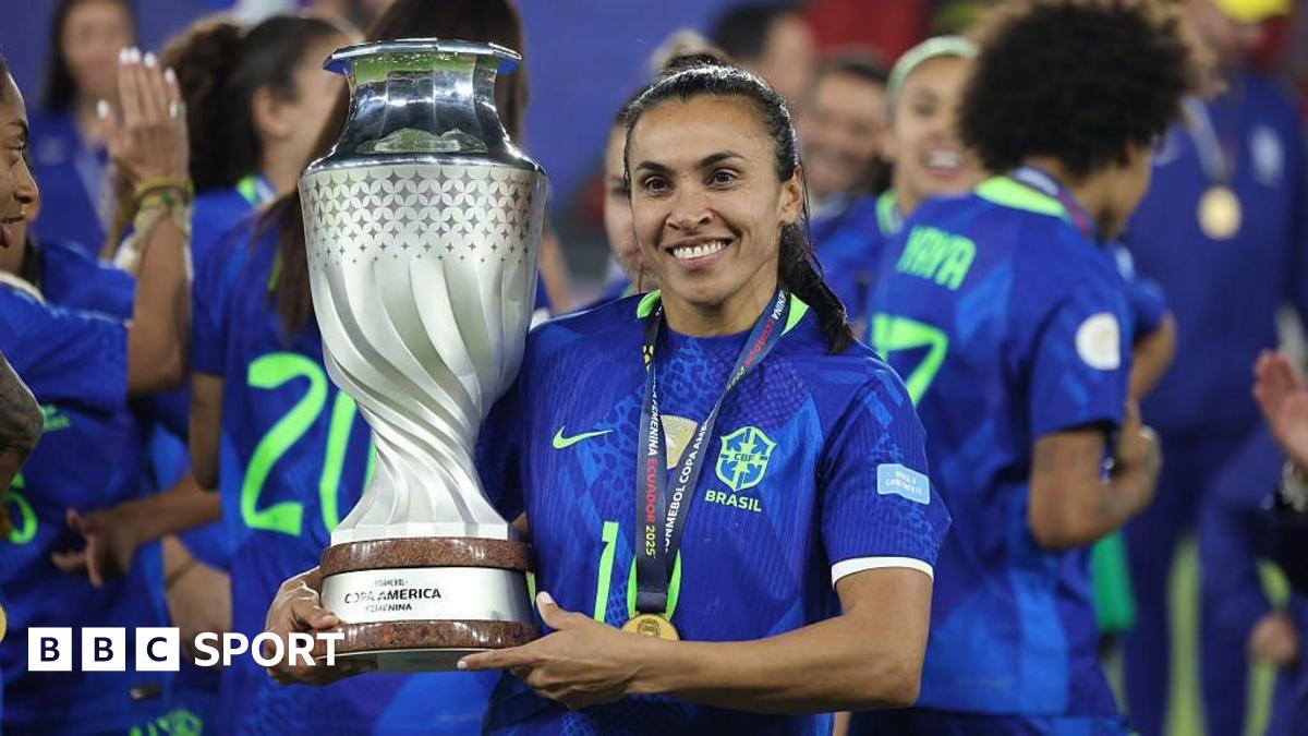 Copa America Femenina: Marta scores stunner as Brazil beat Colombia in final