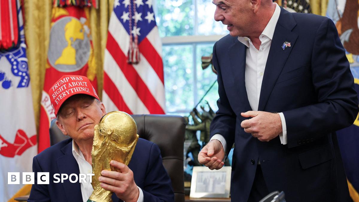 Donald Trump announces 2026 Fifa World Cup draw to take place at Washington’s Kennedy Center