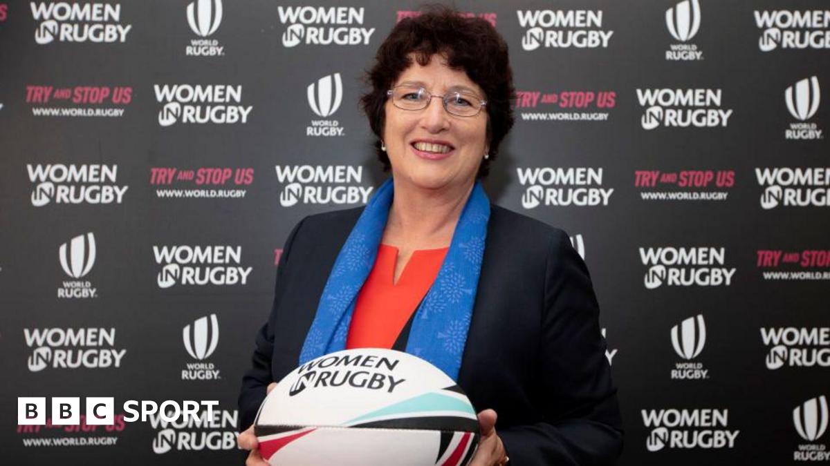 RFU president Deborah Griffin becomes first woman to head English rugby union’s governing body