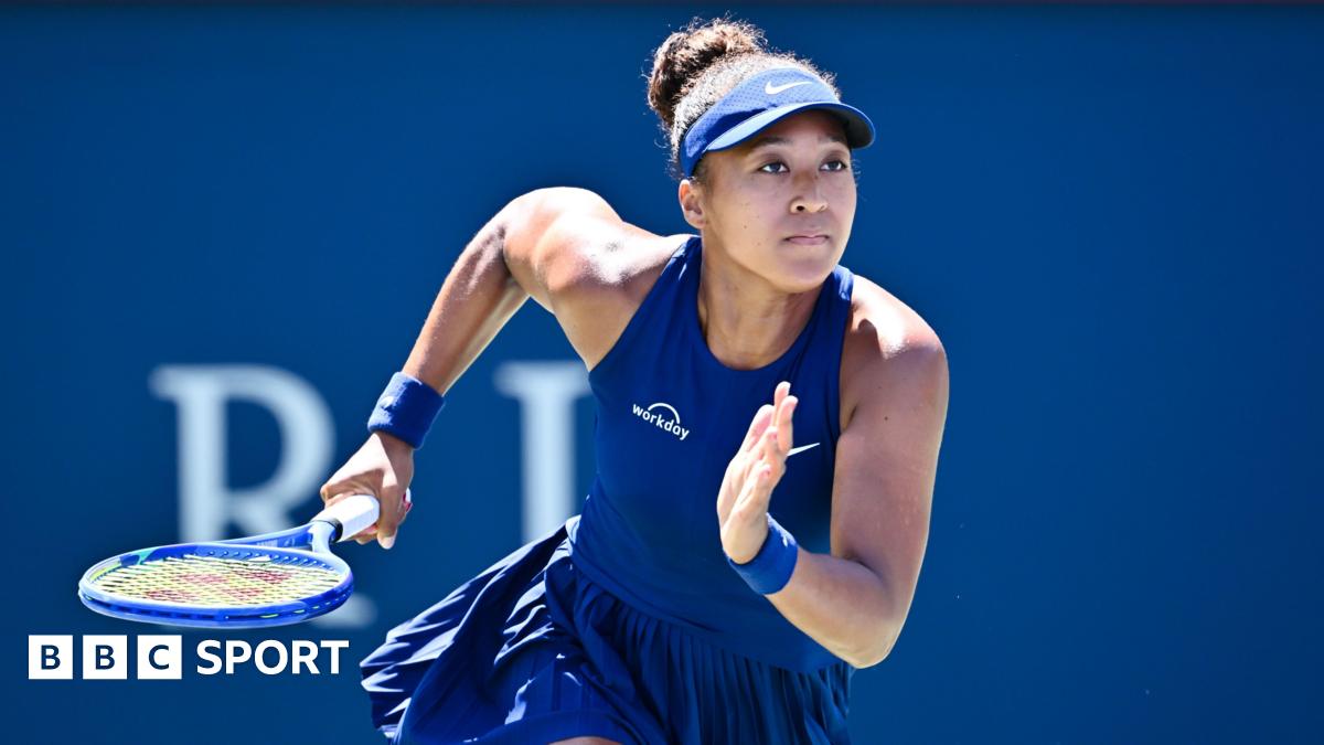 Canadian Open: Naomi Osaka impresses to beat Jelena Ostapenko in Montreal