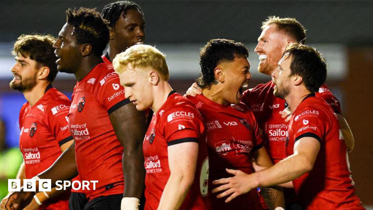 Super League: Warrington Wolves 12-25 Salford Red Devils