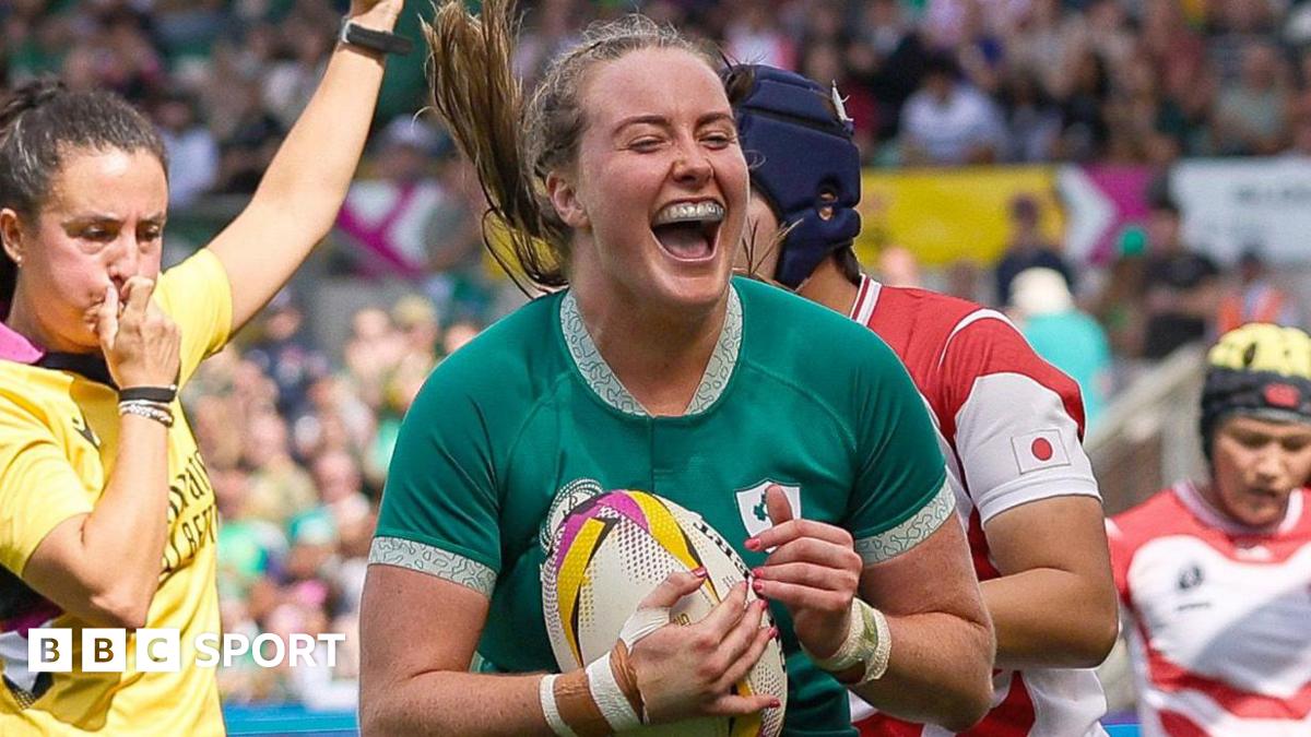 Ireland 42-14 Japan: ‘I’d a tear in my eye’ – Fiona Tuite on World Cup debut
