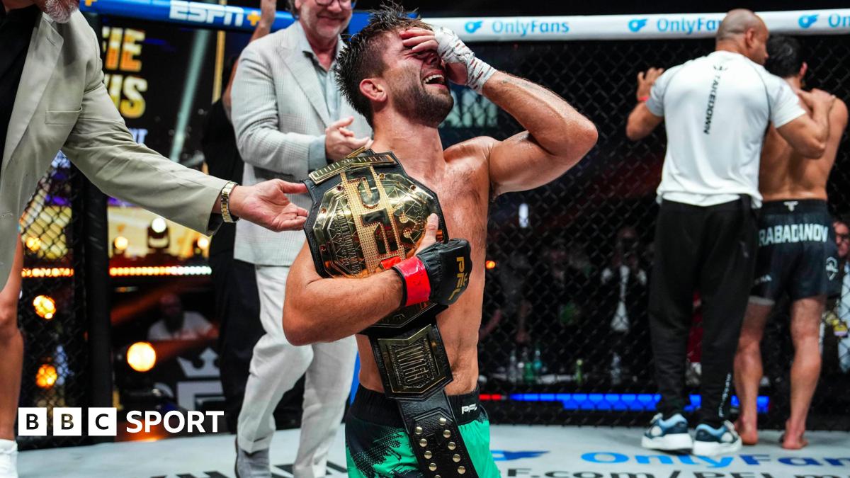 PFL Finals: Alfie Davis stuns Gadzhi Rabadanov to win lightweight tournament
