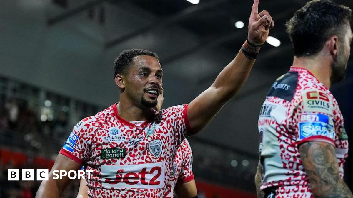 Super League: Leigh 20-16 Warrington Wolves – Leopards stage late fightback