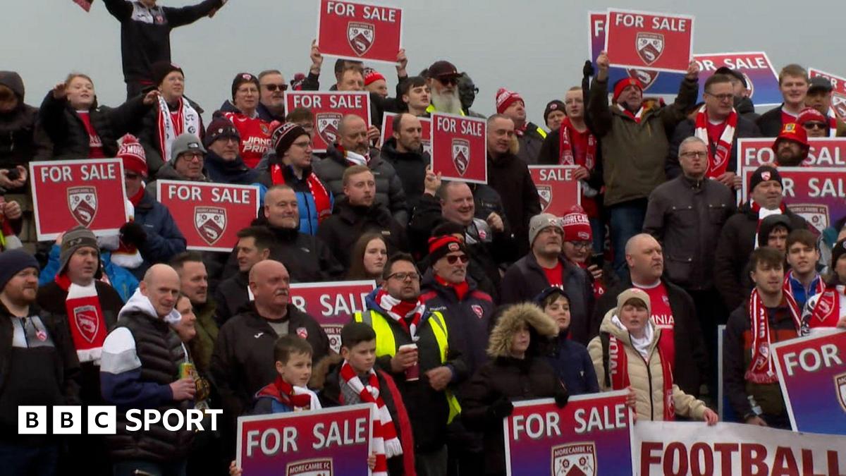 Morecambe suspension: Fans and staff tell true story of financial crisis