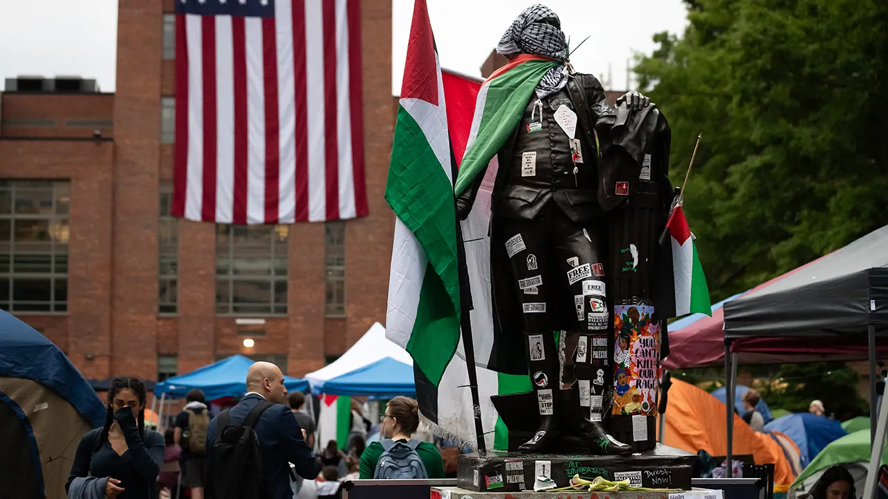 Pro-Palestinian speaker urges ‘destroy idea of America’