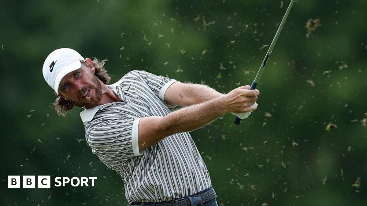 St Jude Championship: Tommy Fleetwood one shot off lead after first round in FedEx play-offs