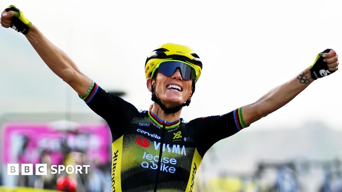 Tour de France Femmes: Pauline Ferrand-Prevot wins stage eight to take yellow jersey