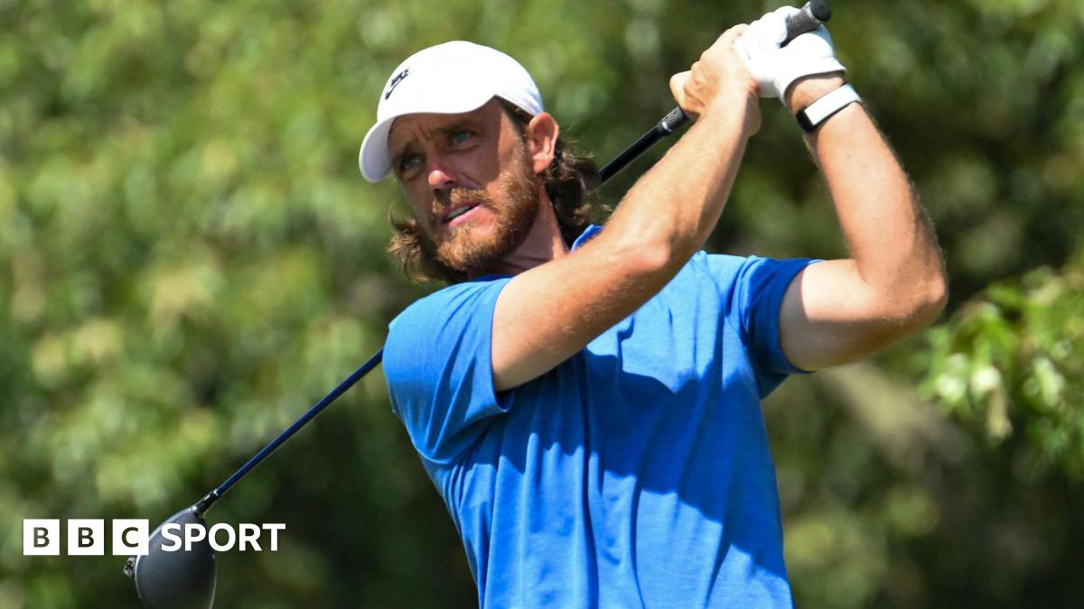 St Jude Championship: Tommy Fleetwood opens up lead before bad weather stops play