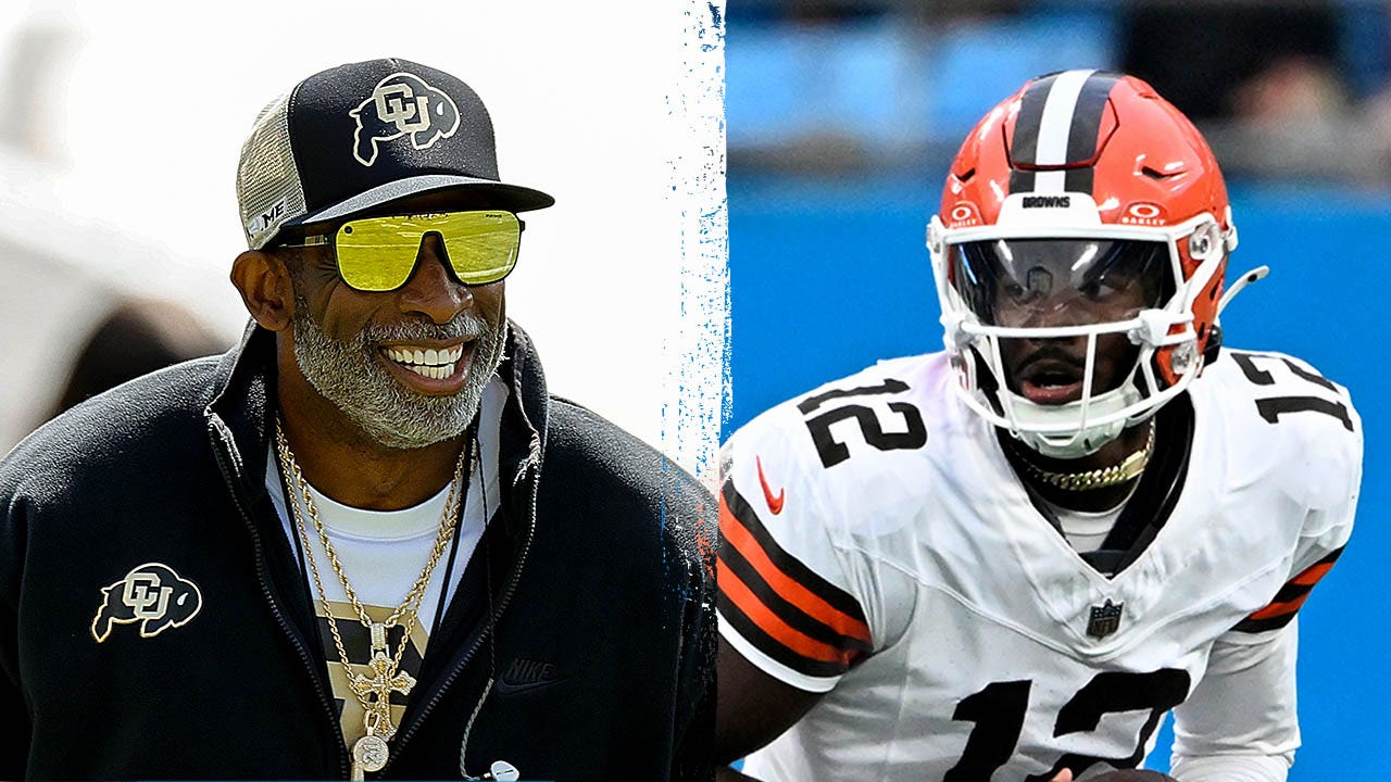 Deion Sanders celebrates son’s successful Browns debut on social media