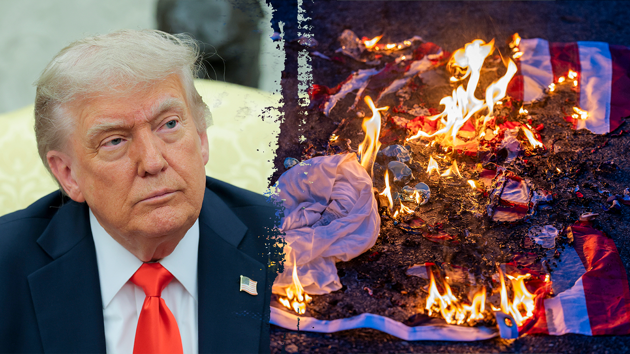 JONATHAN TURLEY: Why Trump’s flag burning order will face First Amendment challenges