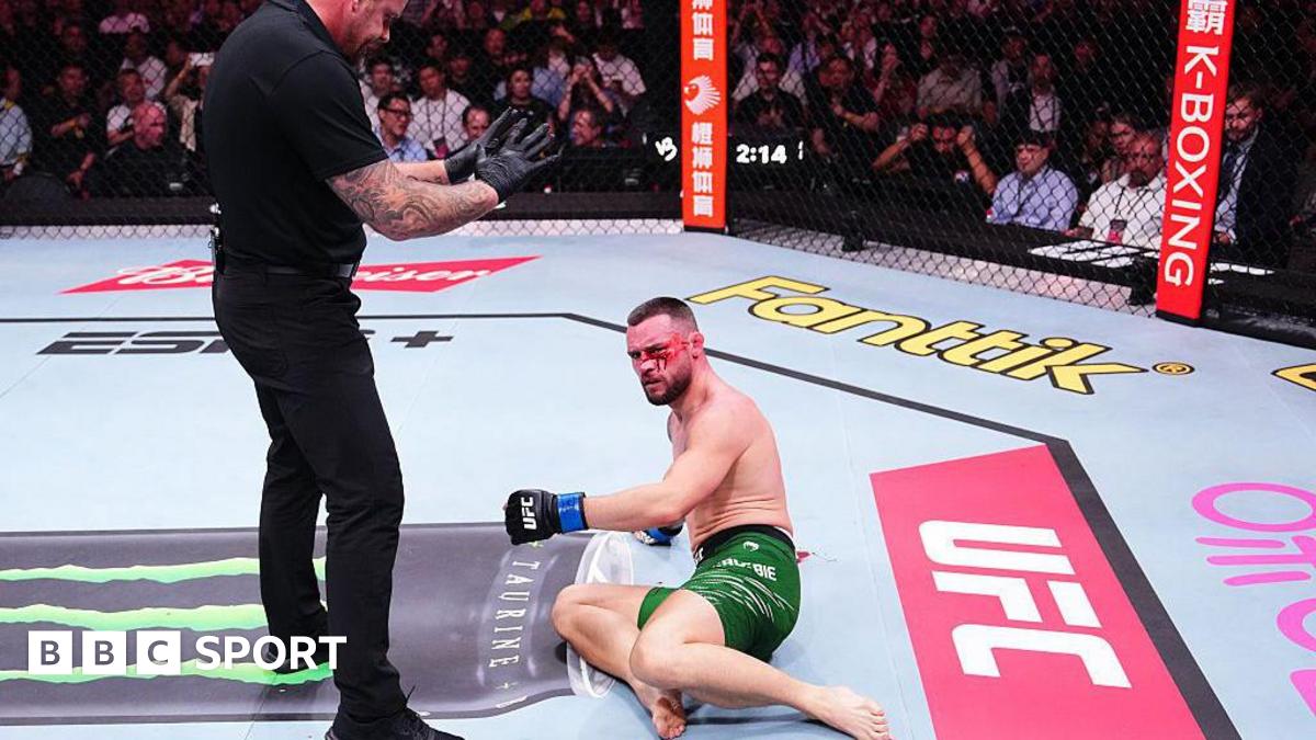 UFC: Kiefer Crosbie calls out referee after illegal knee ends fight in China