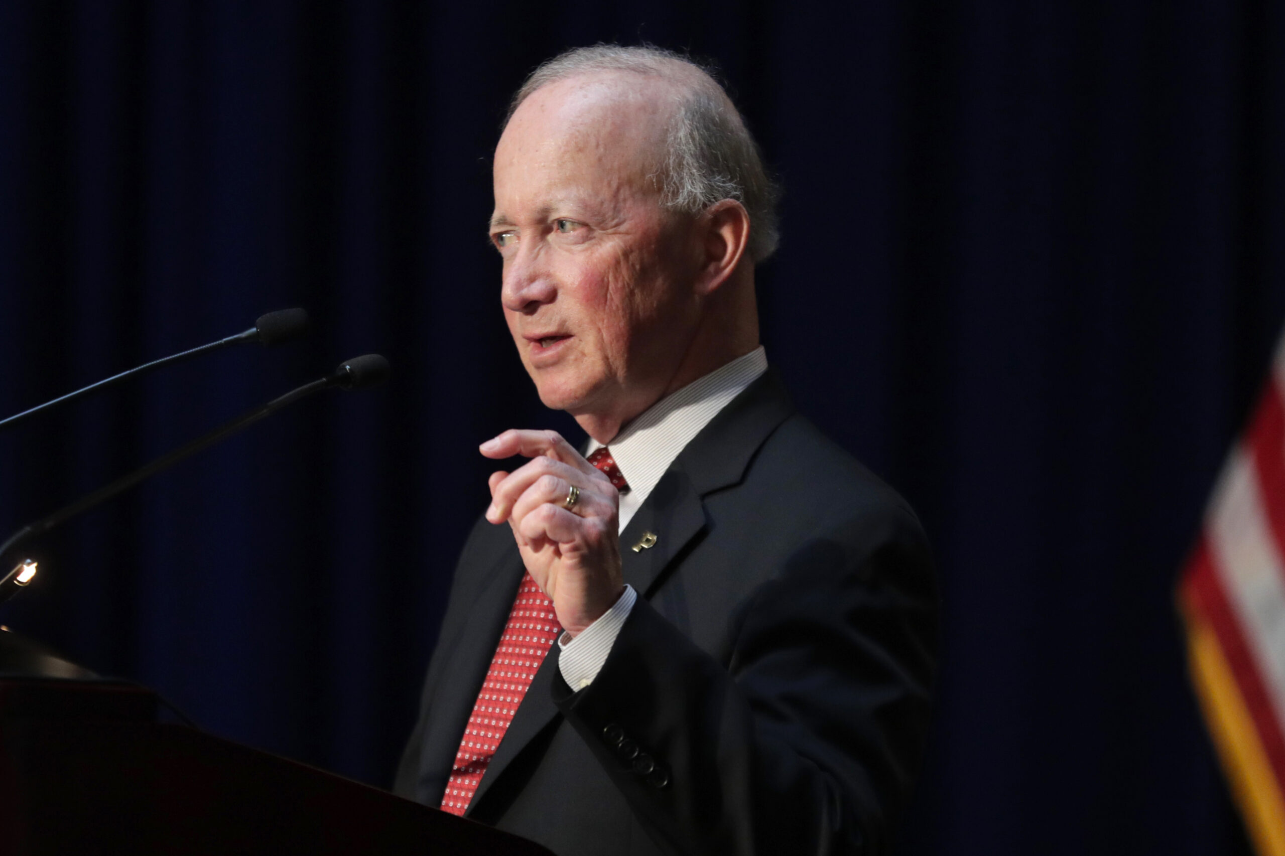 'I don't see the point': Mitch Daniels on Trump's redistricting push in Indiana