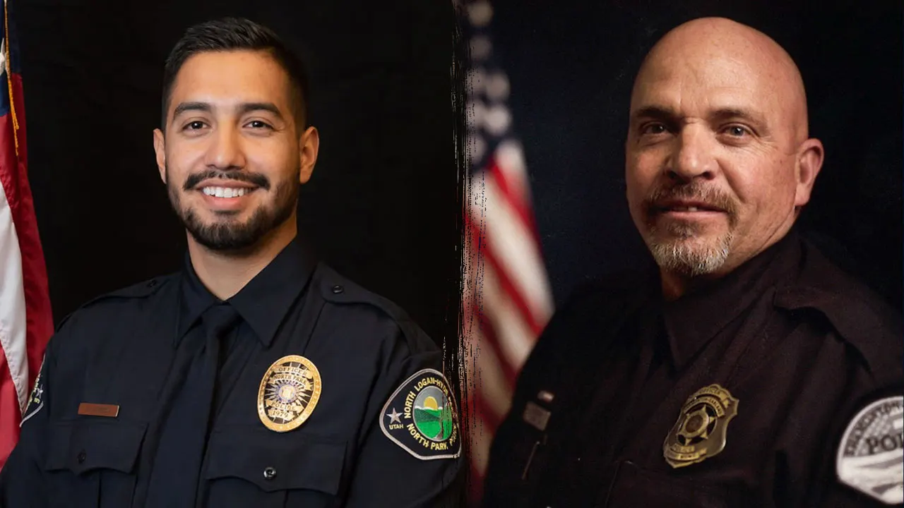 Two Utah police officers killed responding to domestic disturbance call are ID’d