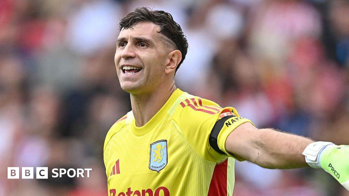 Emiliano Martinez: Aston Villa goalkeeper left out of squad amid Man Utd interest