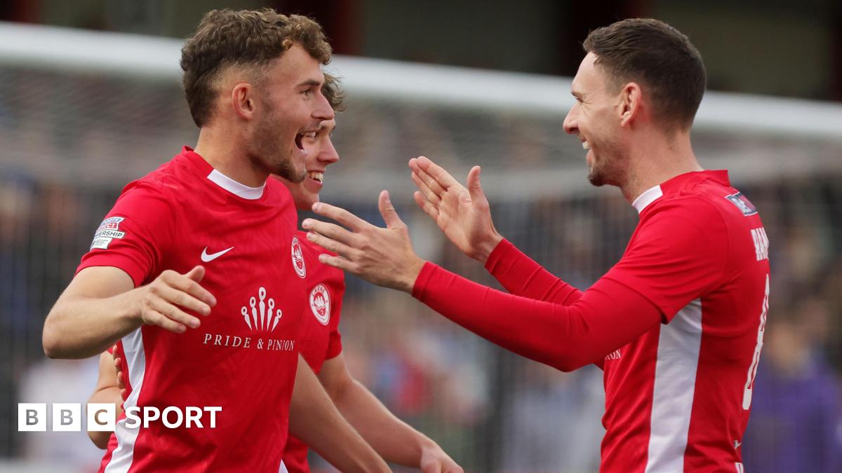Irish Premiership: Larne edge past Ballymena United as Portadown beat Crusaders