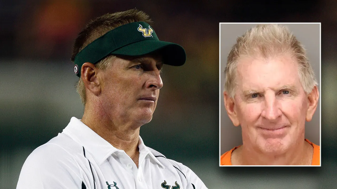 College football news: Ex-USF coach Jim Leavitt charged with theft, battery