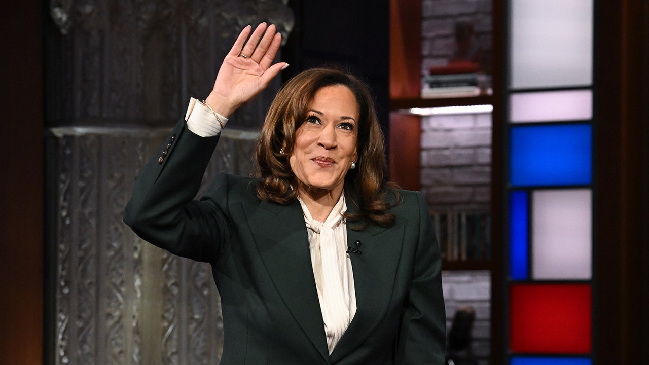 Harris’ book tour announcement about her failed campaign mocked on social media