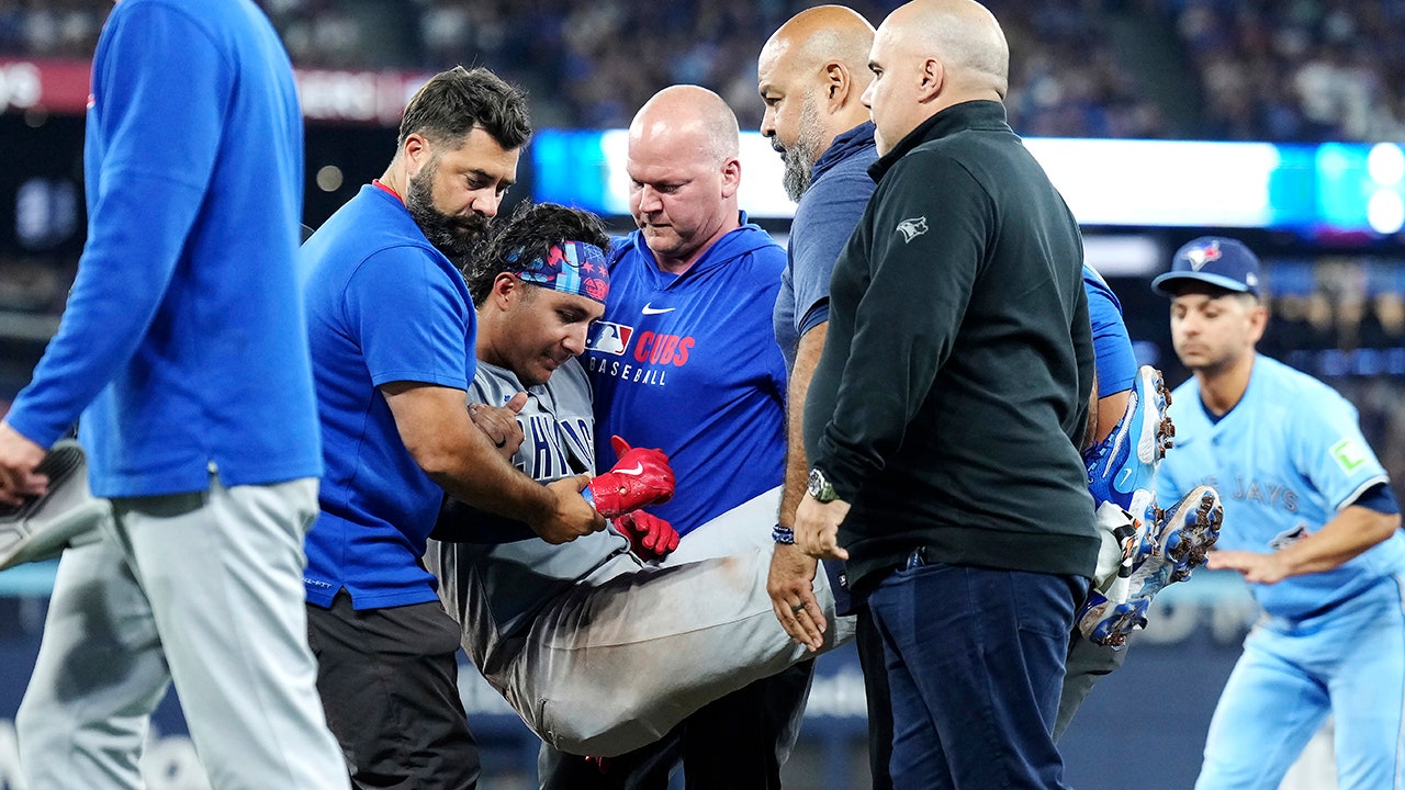 Cubs catcher Miguel Amaya back on injured list just one day after return