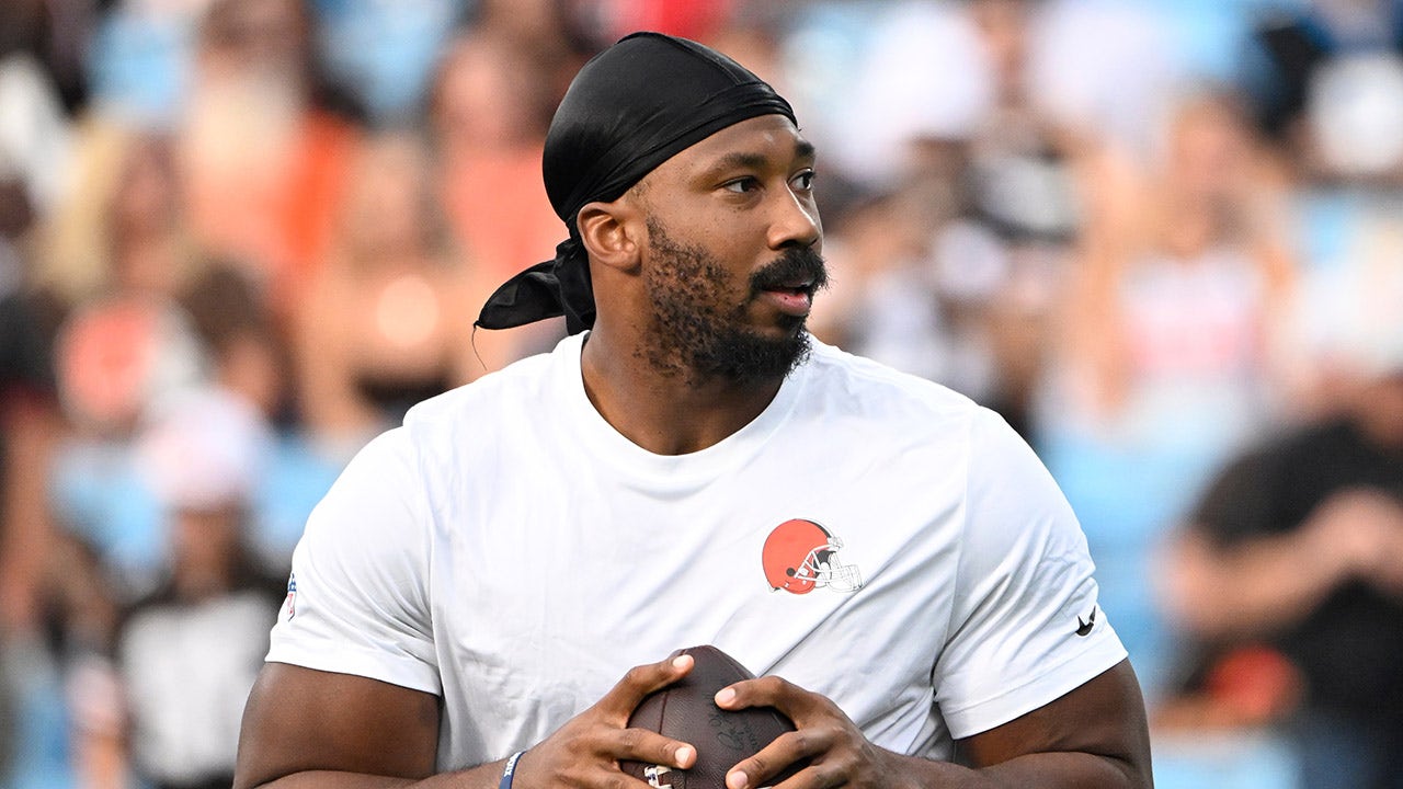Myles Garrett cited for driving 100 mph after Browns preseason game