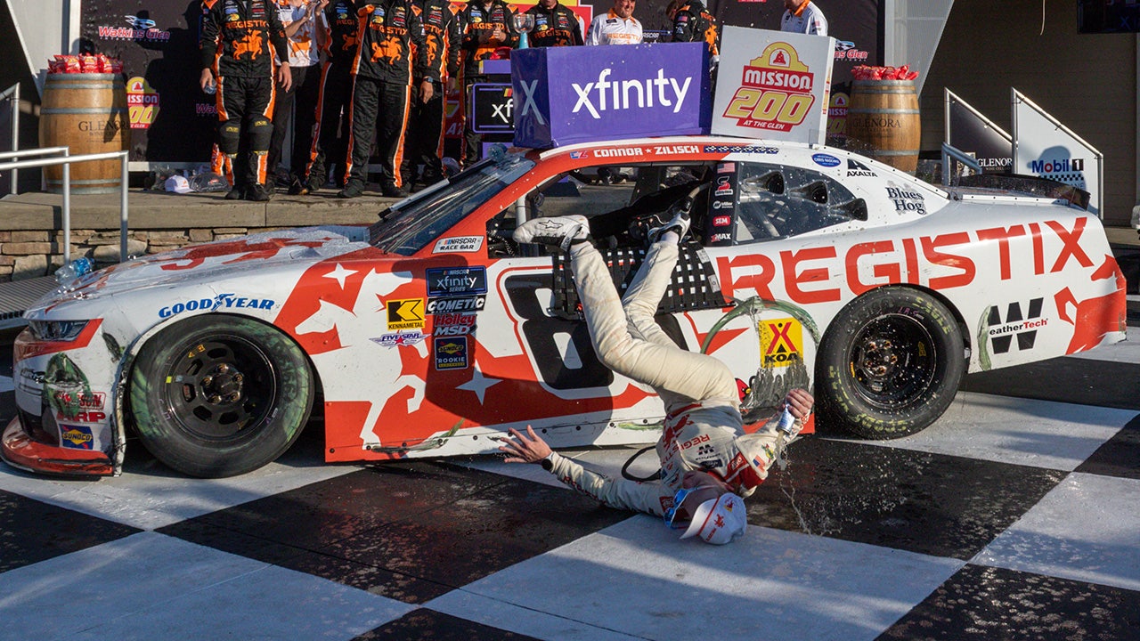 Connor Zilisch breaks collarbone after winning Xfinity Series race