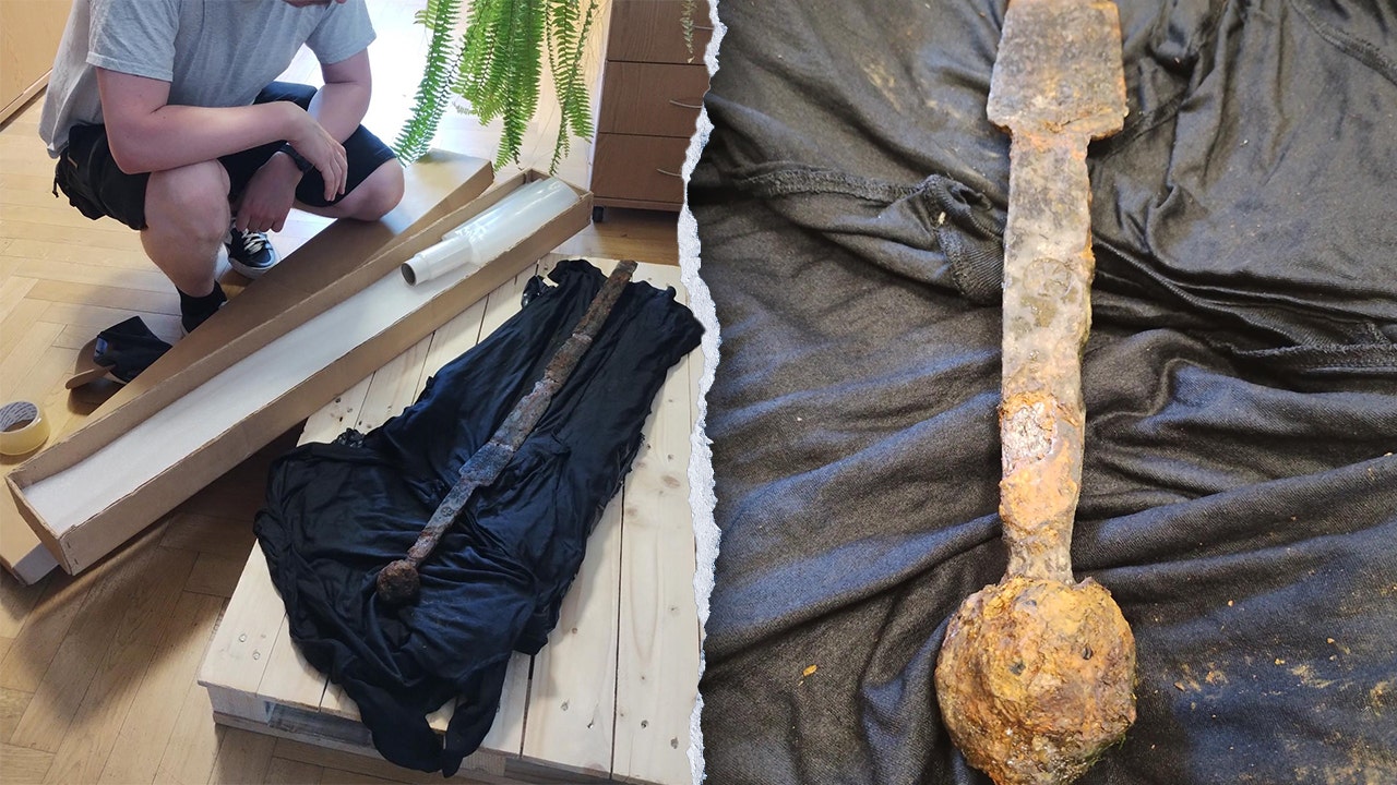 Ancient sword from Warsaw’s founding era is discovered by Polish fisherman