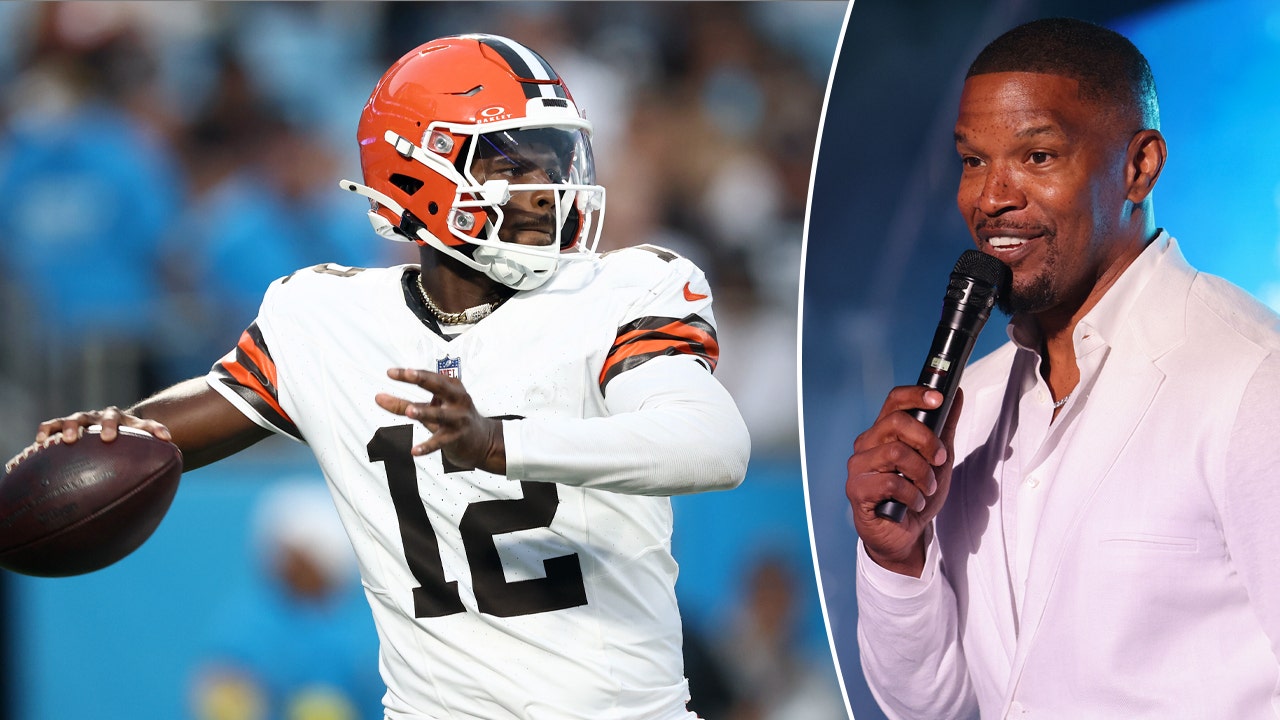 Jamie Foxx praises Shedeur Sanders after impressive Browns preseason debut