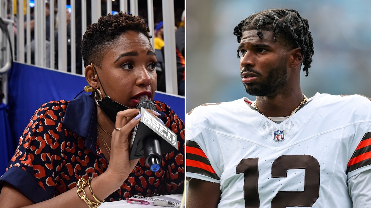 Monica McNutt mistakes Barry Sanders’ jersey for Shedeur Sanders’ on ESPN