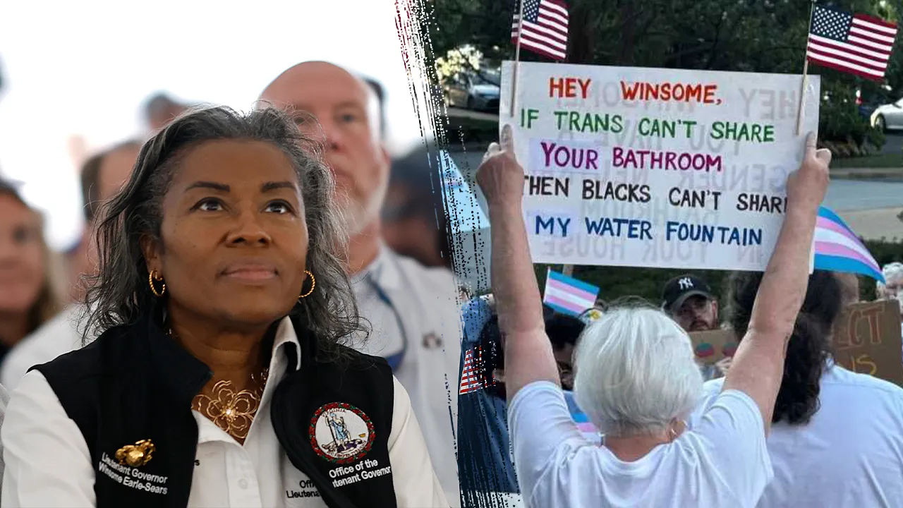 Racist sign targeting Republican Virginia gubernatorial candidate sparks outrage