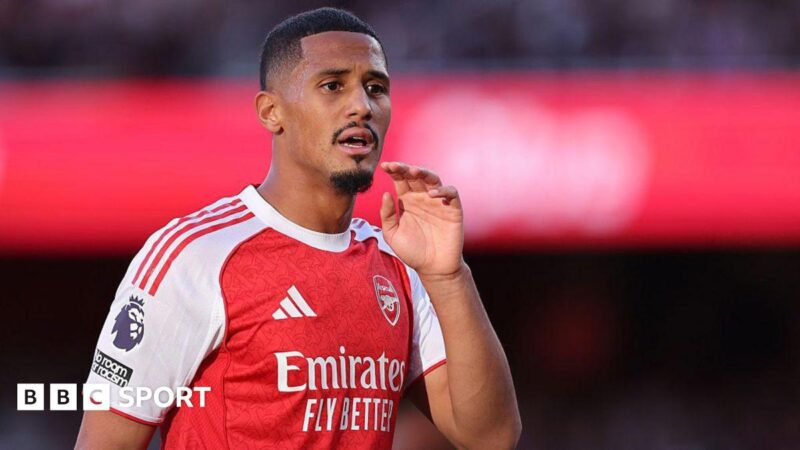William Saliba: Arsenal defender agrees new five-year contract with club until 2030