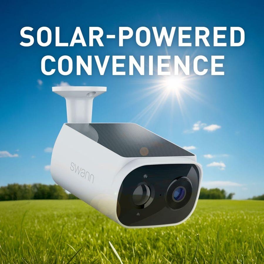 Solar Power Gives Swann EVO Wireless Solar Security Camera Its Shine