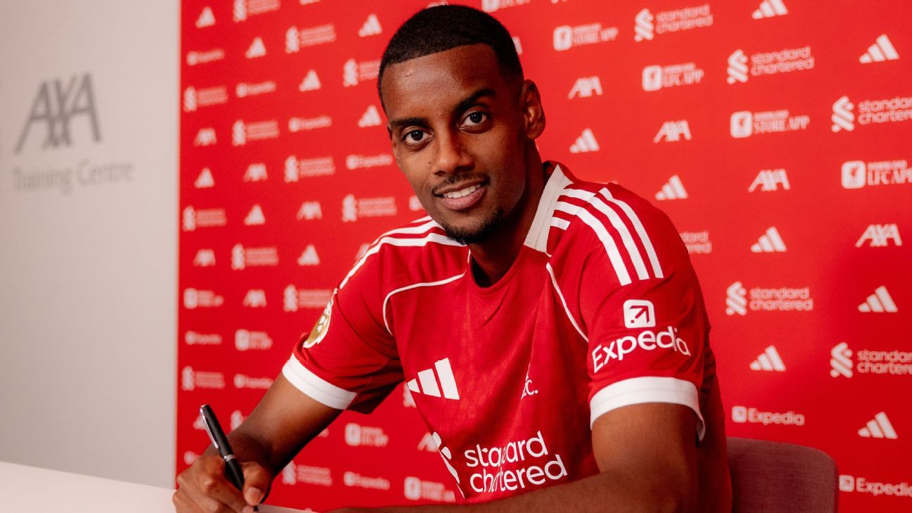 Alexander Isak joins Liverpool from Newcastle in record deal