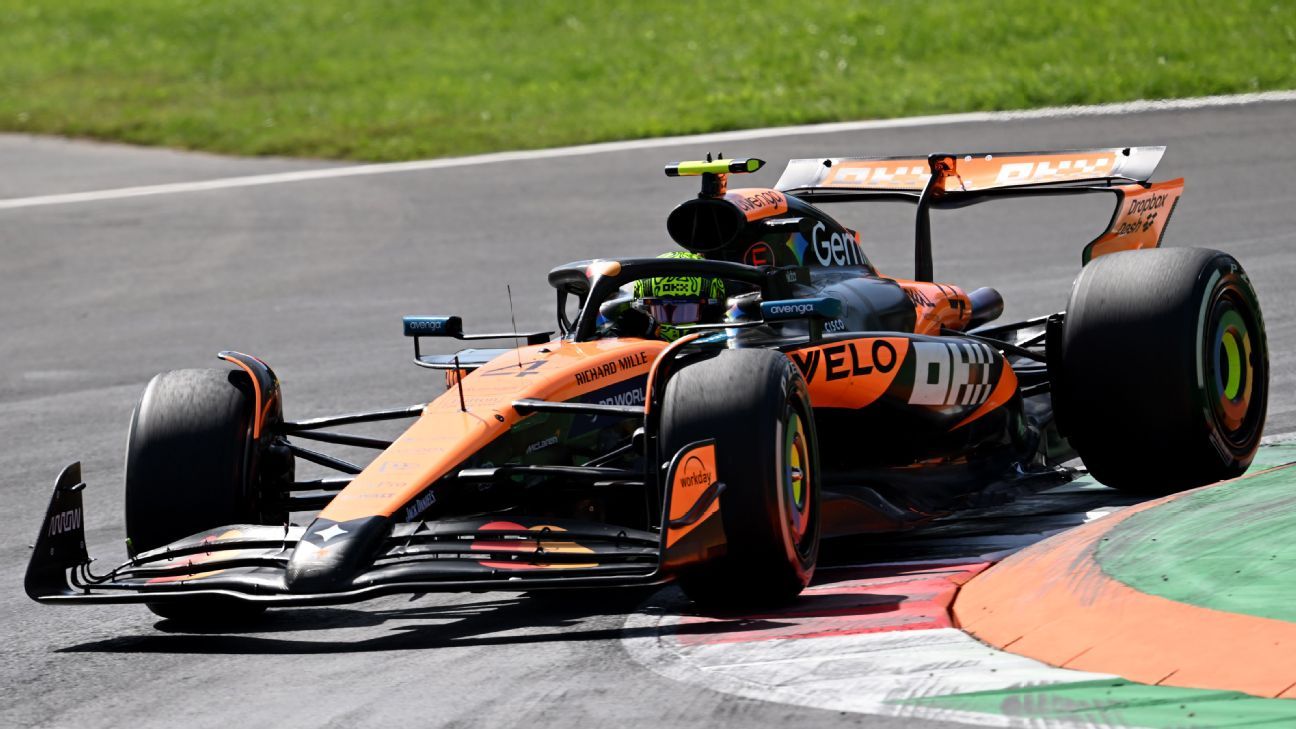Italian GP: McLaren’s Lando Norris fastest again in FP3