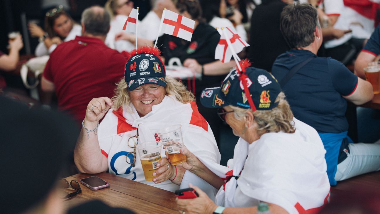 Women’s Rugby World Cup: England, Australia fans drink stadium dry in Brighton