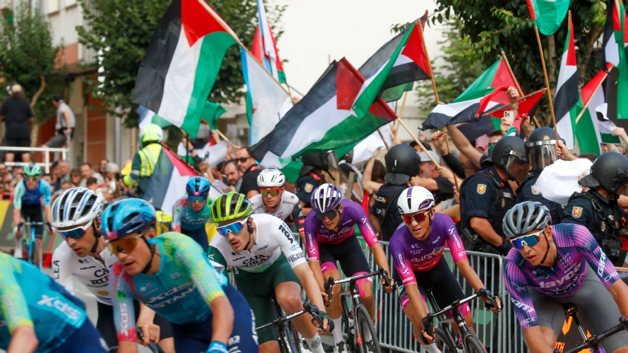 Spanish Vuelta riders vote to continue racing amid protests