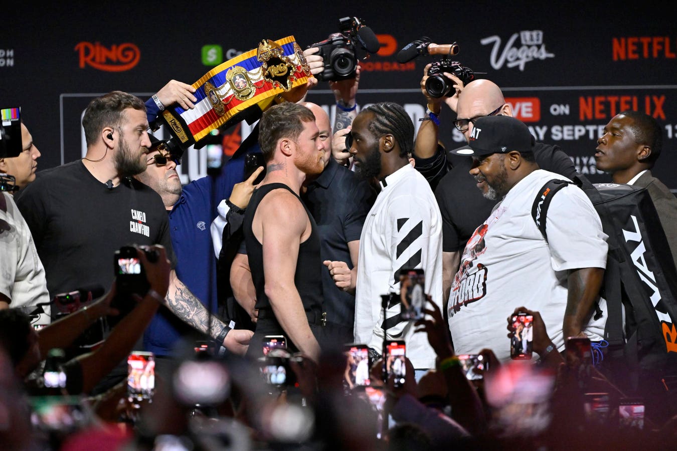 The Estimated Purses For Canelo Alvarez Vs. Terence Crawford Fight Are Staggering
