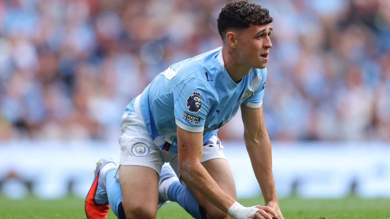 Man City’s Guardiola ‘desperate’ for Foden to play with joy again