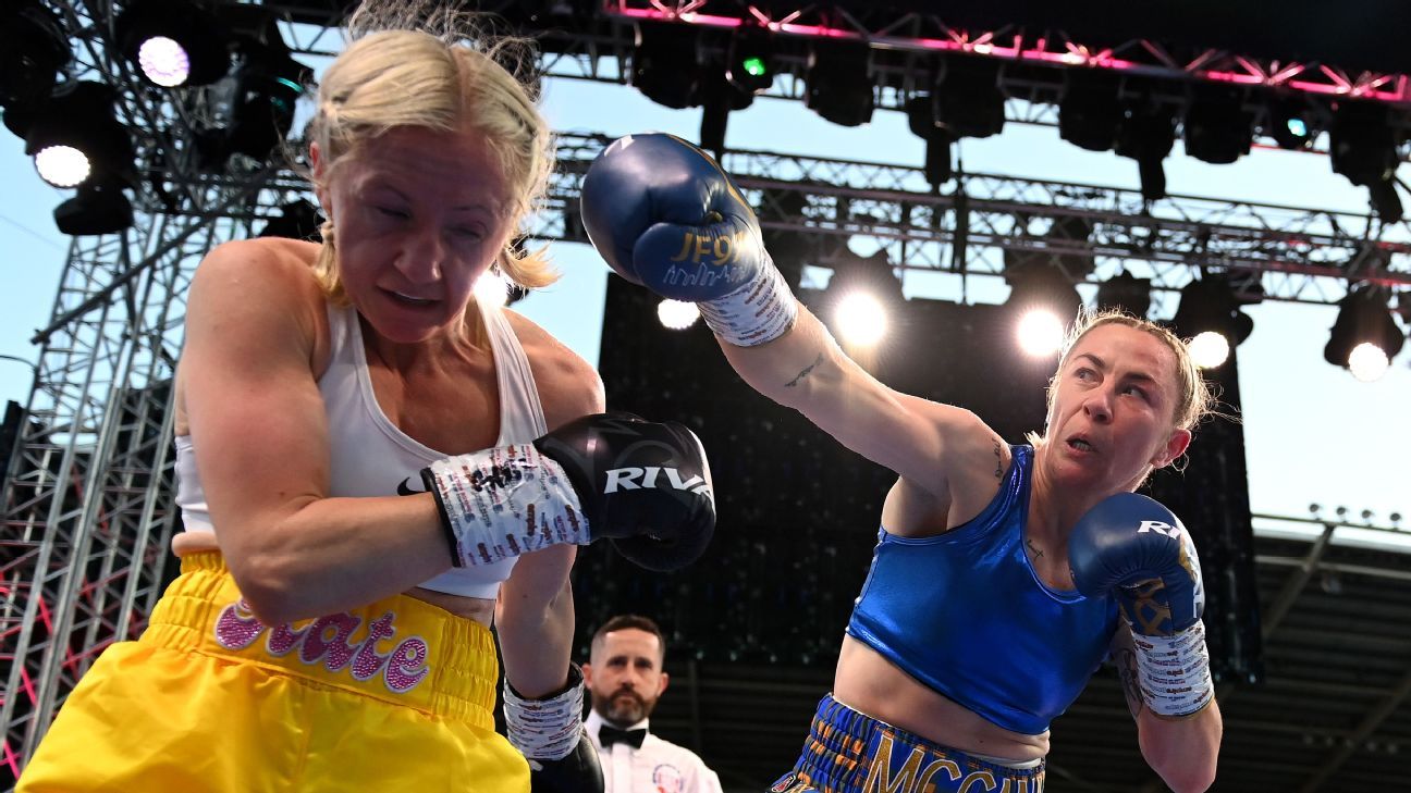 Ex-UFC star Molly McCann beats Kate Radomska in pro boxing debut