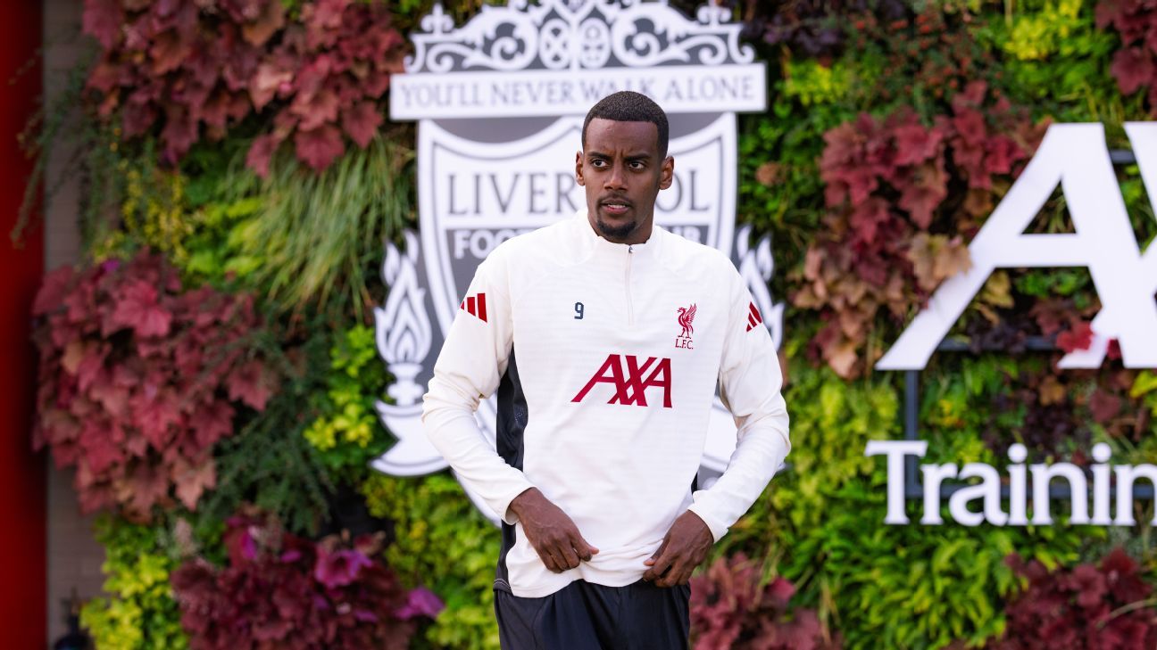 Burnley vs Liverpool: Isak not included in Slot’s squad