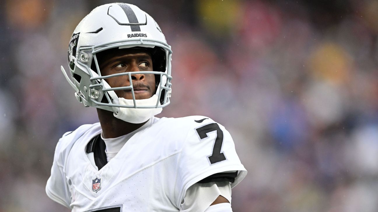 Why Geno Smith feels at home — finally — as a Raider