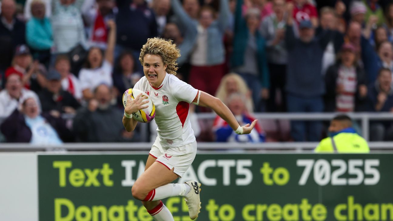 England restore Ellie Kildunne, Hannah Botterman for Women’s Rugby World Cup semifinal