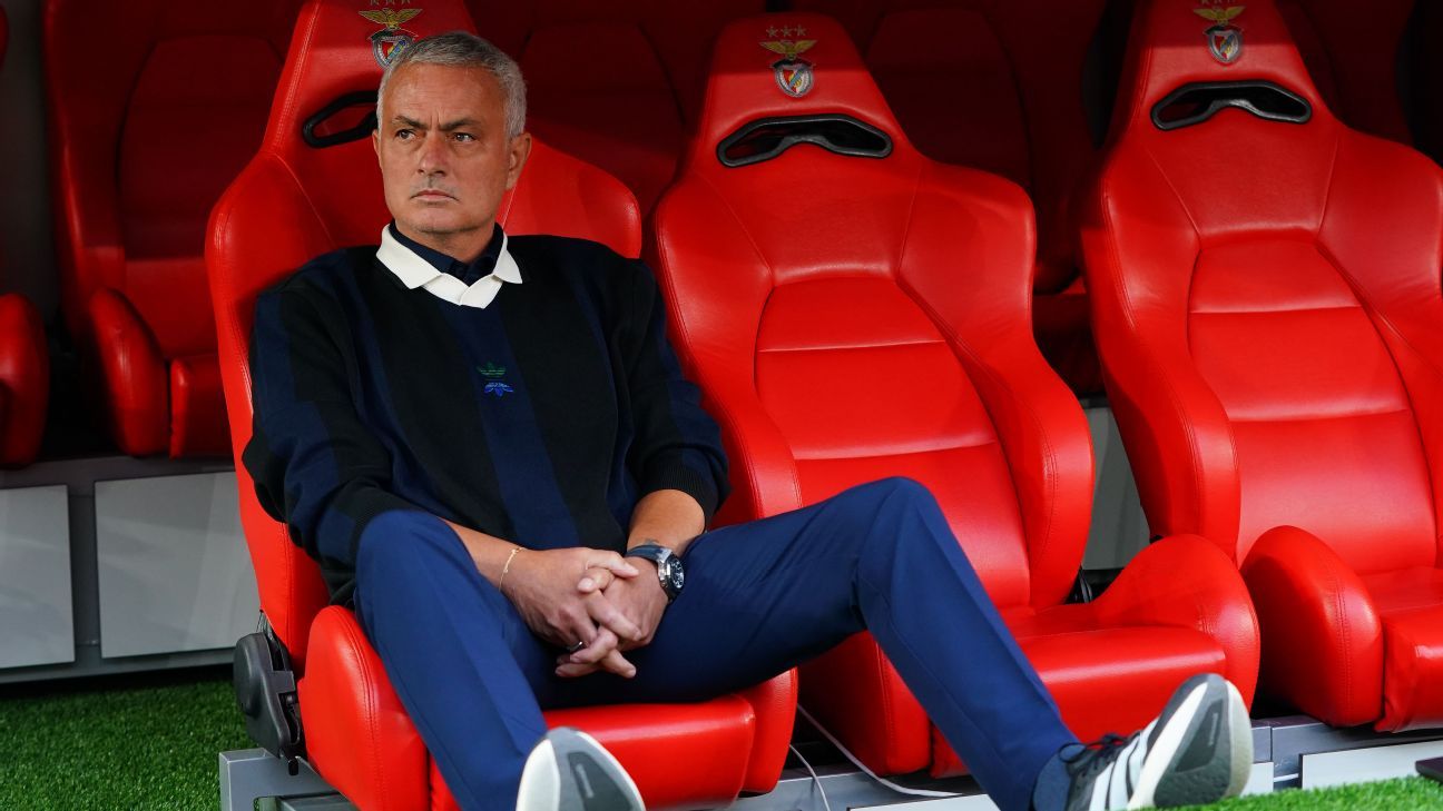 Jose Mourinho named Benfica coach three weeks after Fenerbahce exit