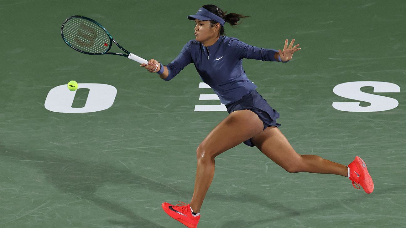 Raducanu misses out on quarterfinals after slip-up in Korea