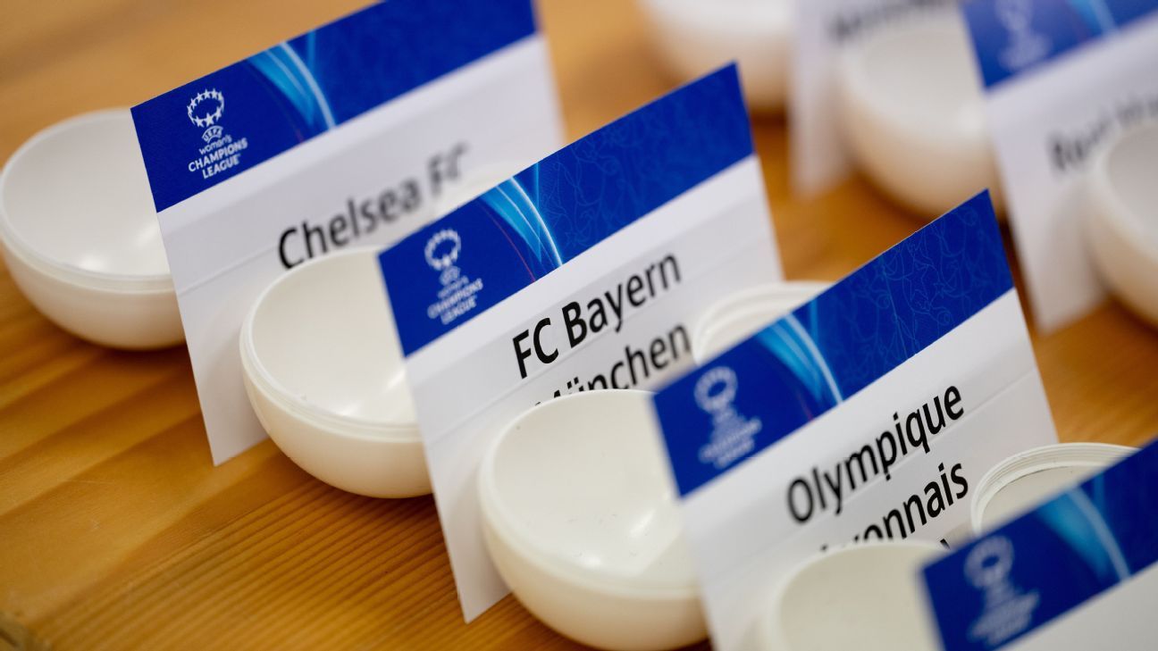 LIVE: 2025-26 UEFA Women’s Champions League draw